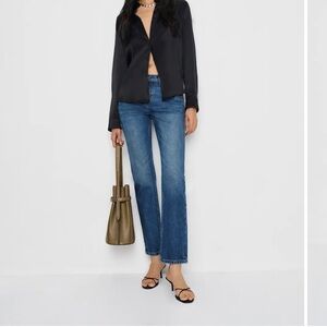 Reformation Luca low rise slim straight cropped Women's Jeans